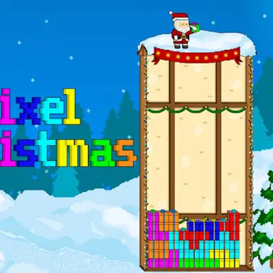 Pixel Christmas game