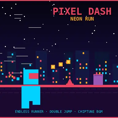 PIXEL DASH: NEON RUN oyunu