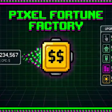 Pixel Fortune Factory oyunu