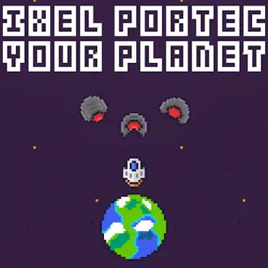 Pixel Protect Your Planet oyunu