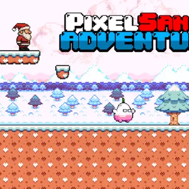 Pixel Santa Adventure oyunu