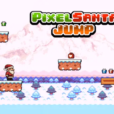 Pixel Santa Jump oyunu