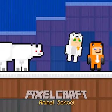Pixelcraft Animal School oyunu