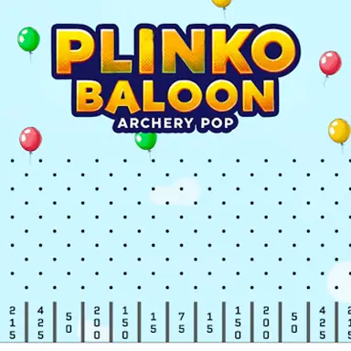 Plinko Ballon - Archery Pop game