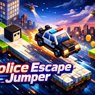 Police Escape Jumper oyunu