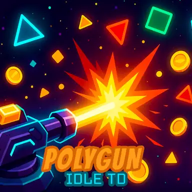 PolyGun - Idle TD game