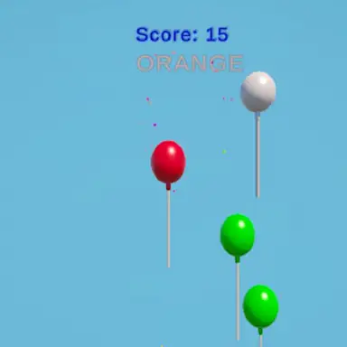 Pop Balloons & Learn Colors oyunu