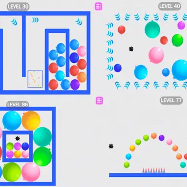 Pop the Balloons Bounce game