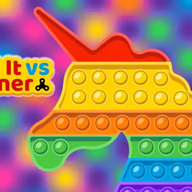 Popit vs Spinner oyunu