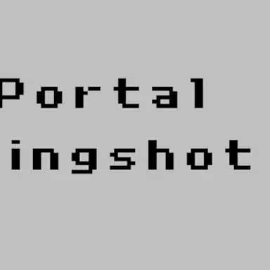 Portal Slingshot game