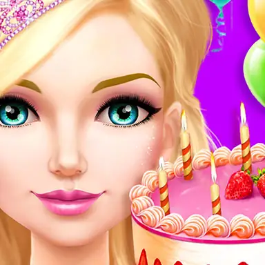 Princess Birthday Bash Salon oyunu