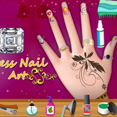 Princess Nail Art oyunu