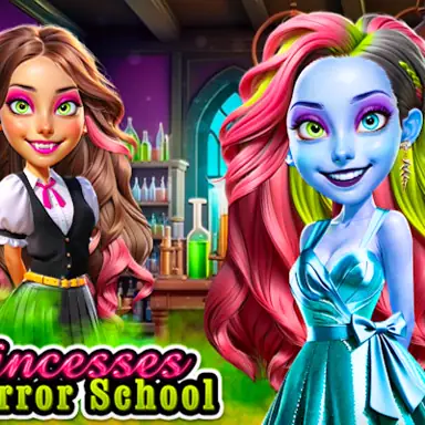 Princesses at Horror School game