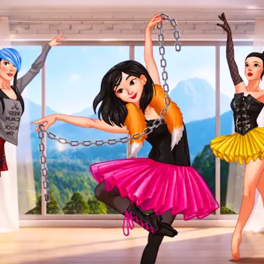 Princesses Rock Ballerinas oyunu