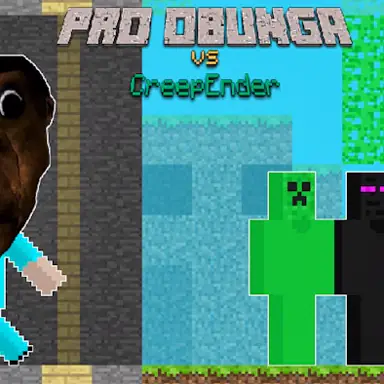 Pro Obunga vs CreepEnder game