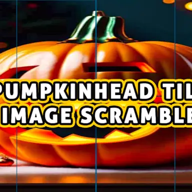 Pumpkinhead Tile Image Scramble oyunu