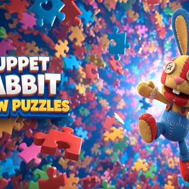 Puppet Rabbit Jigsaw Puzzles game
