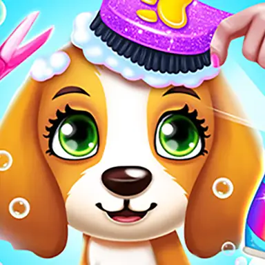 Puppy Friends Pet Dog Salon oyunu