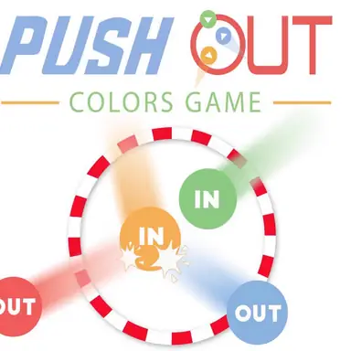 Push out : colors game oyunu