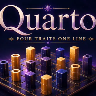 Quarto Four Traits One Line oyunu