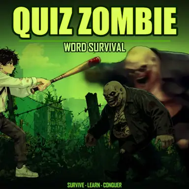 Quiz Zombie Word Survival oyunu