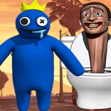 Rainbow Friends VS Skibidi Toilet game