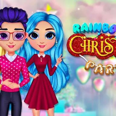Rainbow Girls Christmas Party game
