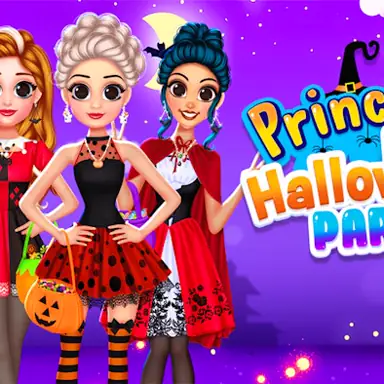 Rainbow Girls Halloween Salon game