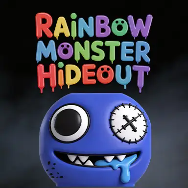 Rainbow Monster Hideout 3D game