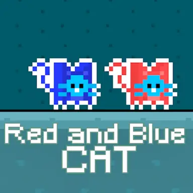 Red and Blue Cat game
