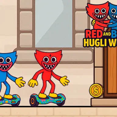 Red and Blue Hugli Wugli oyunu