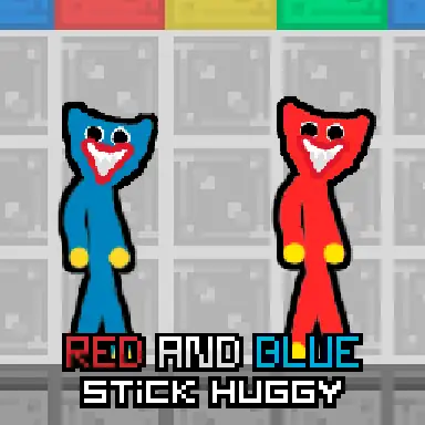 Red and Blue Stick Huggy oyunu
