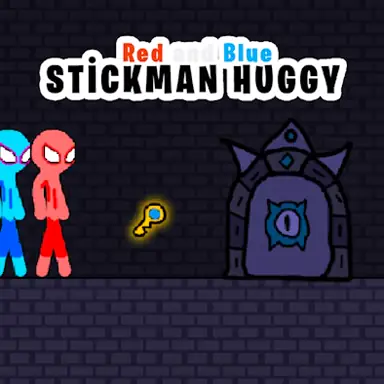 Red and Blue Stickman Rope oyunu
