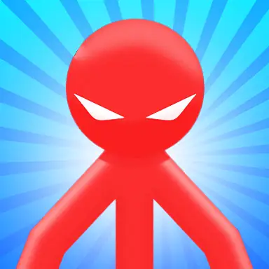Red Stickman vs Monster School oyunu