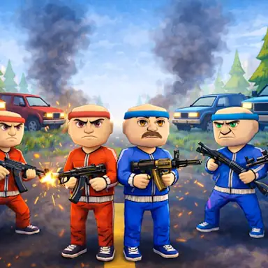 Red vs Blue. Strike Shooter - Multiplayer oyunu
