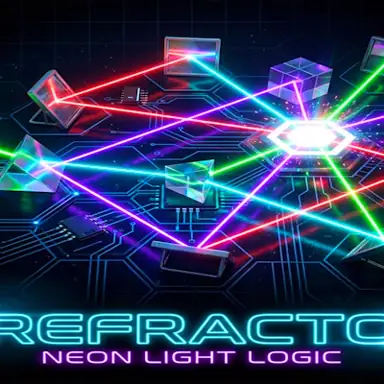 Refracto - Neon Light Logic oyunu
