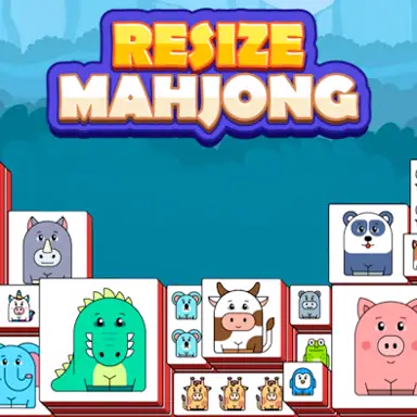 Resize Mahjong game