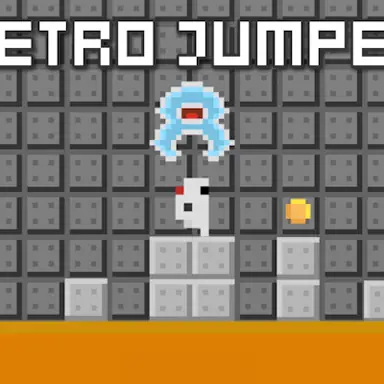Retro Jumper game