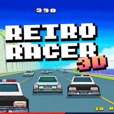 Retro Racer 3D oyunu