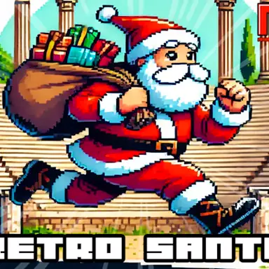 Retro Santa game