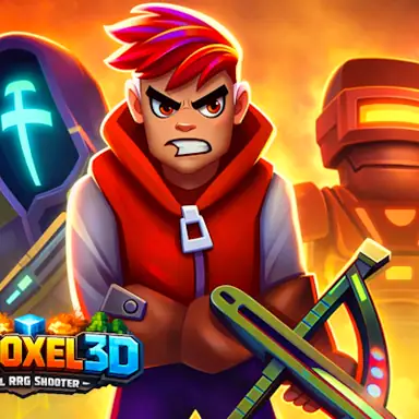 Revoxel 3D - Voxel RPG Shooter oyunu