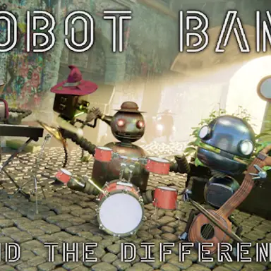 Robot Band - Find the differences oyunu