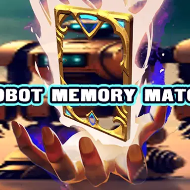 Robot Memory Match game