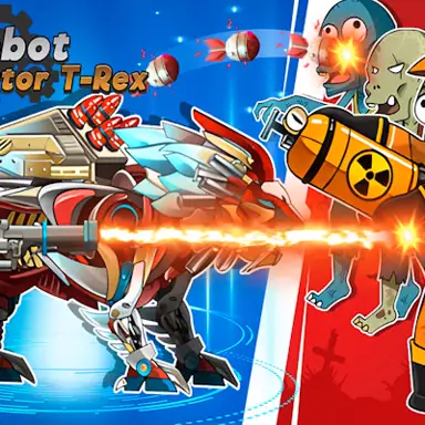 Robot Terminator T-Rex oyunu