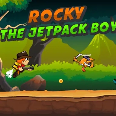 Rocky the Jetpack Boy oyunu