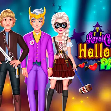Royal Couple Halloween Party game