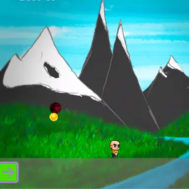 Run and Jump game