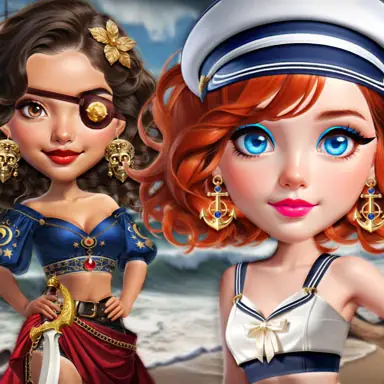 Sailor Chic vs Pirate Charm oyunu