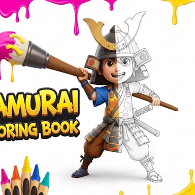 Samurai Coloring Book oyunu
