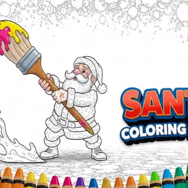 Santa Coloring Book oyunu